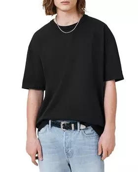 Футболка Sonny свободного кроя ALLSAINTS, черный