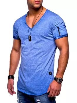 Футболка SOUL STAR, цвет blau/wash