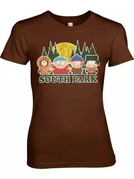 Футболка South Park, коричневый