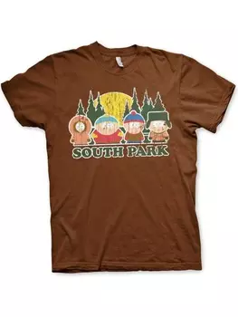 Футболка South Park, коричневый