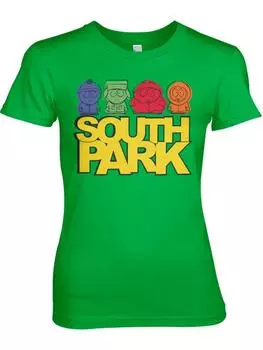 Футболка South Park, зеленый