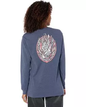Футболка Southern Tide Good Night Out For A Fire Tee, цвет Heather True Navy