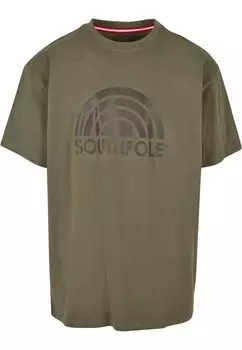 Футболка Southpole, цвет Khaki/Dark Green