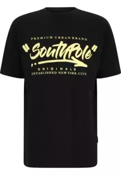 Футболка Southpole "Мужская футболка Southpole с коротким рукавом", черный