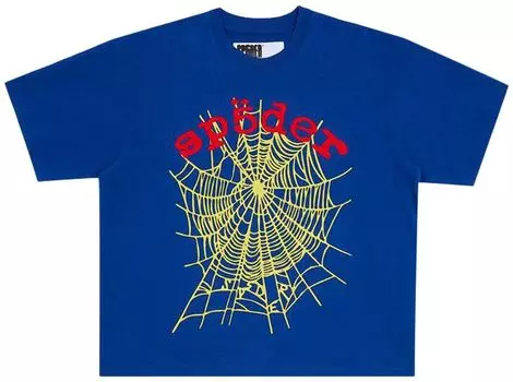 Футболка Sp5der OG Logo V2 HW Tee 'Navy', синий