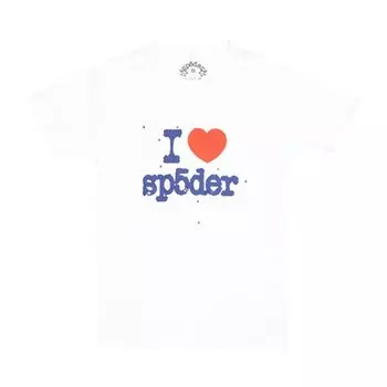 Футболка Sp5der Souvenir Baby Tee, белый