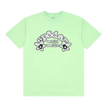 Футболка Sp5der Worldwide 'Slime Green', зеленый