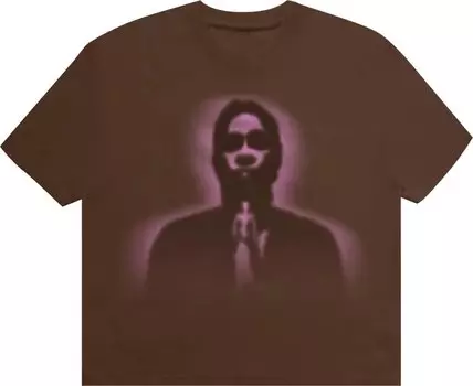 Футболка Sp5der x Young Thug T-Shirt 'Angel Brown', коричневый