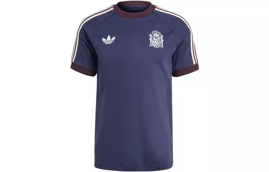 Футболка Spain Adicolor Classics с тремя полосками, синяя Adidas Originals, синий