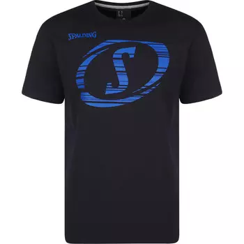Футболка Spalding, цвет dunkelblau/dunkelblau/silber