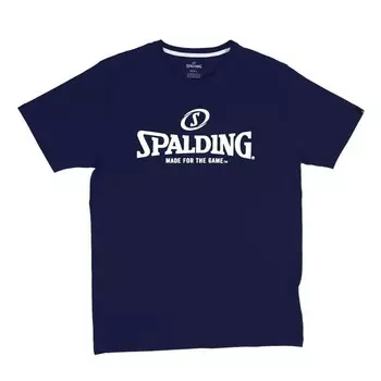 Футболка Spalding, цвет navyblau/dunkelblau/weiss