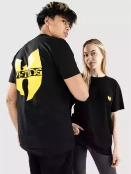 Футболка спереди и сзади Wu Tang, черный