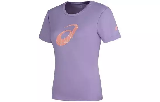 Футболка SPIRAL GRAPHIC женская фиолетовая Asics
