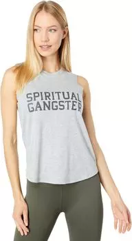 Футболка Spiritual Gangster Muscle Tee, цвет Heather Grey 2
