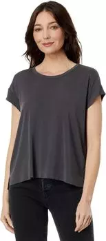 Футболка Splendid Arlo Sandwash Jersey Crew Tee, цвет Lead