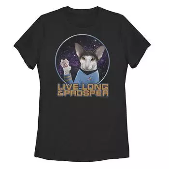 Футболка Spock Cat Prosper для юниоров Star Trek Original Series Licensed Character