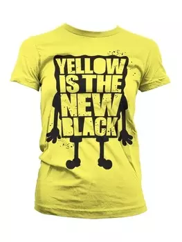 Футболка SpongeBob, желтый