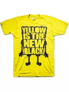 Футболка SpongeBob, желтый