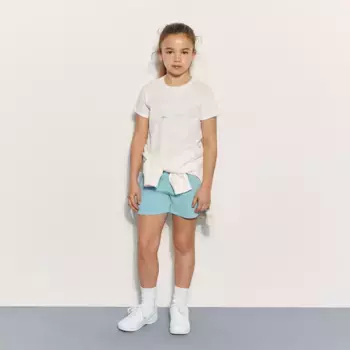 Футболка Sportcasual для девочек Boomerang + короткий комплект, цвет 582 Verde agua