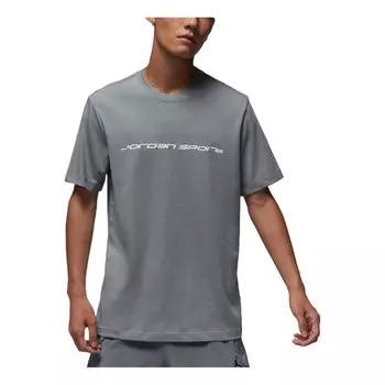 Футболка спортивная dri fit футболка азиатские размеры Air Jordan, серый
