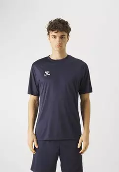 Футболка спортивная Essential Hummel, цвет marine