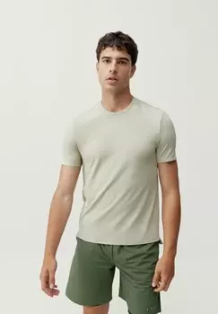 Футболка спортивная NADYM Born Living Yoga, цвет beige