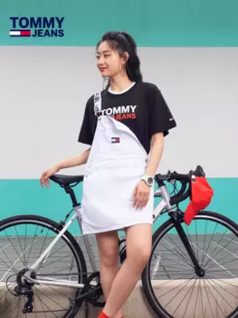 Футболка спортивная Tommy Hilfiger с буквенным принтом, черный