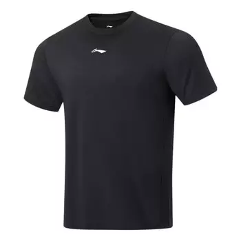 Футболка спортивная тренировочные Футболка Li-Ning, черный