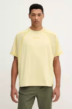 Футболка спортивная x National Geographic Adidas Terrex, желтый