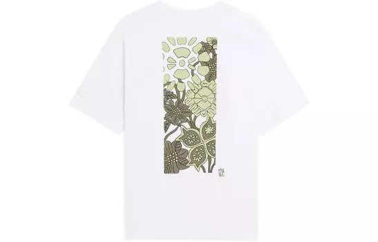 Футболка Sports Life Collection унисекс белая Lining, белый