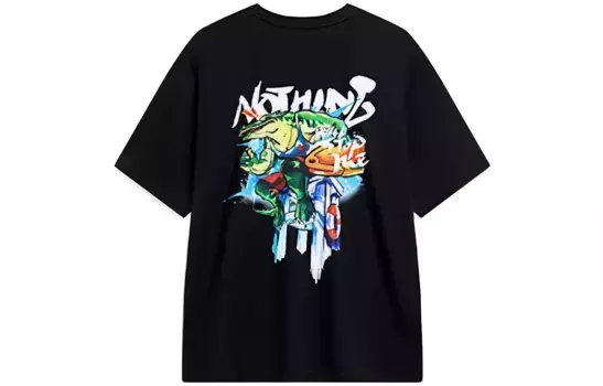 Футболка Sports Life Collection унисекс черная Lining, черный
