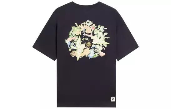 Футболка Sports Life Collection унисекс черная Lining, черный