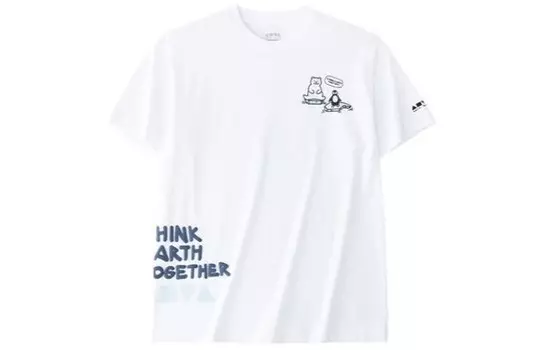 Футболка Sports Life Collection Unisex Snowflake White Anta, цвет Snowflake White