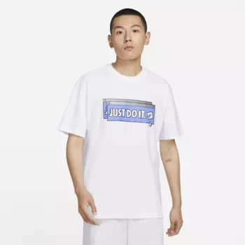 Футболка Sportswear Nike Man's, белый/синий