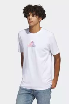 Футболка Sportswear Power Logo с принтом adidas, белый