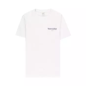 Футболка Sporty &amp; Rich Running &amp; Health T-Shirt 'White/Purple', белый