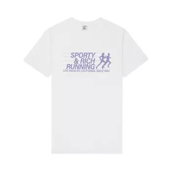 Футболка Sporty &amp; Rich Running T-Shirt 'White', белый
