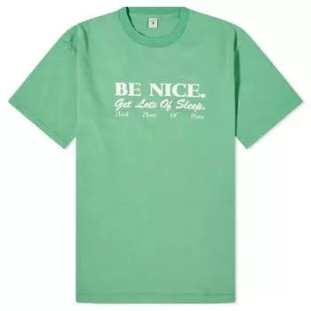 Футболка Sporty & Rich Be Nice, зеленый