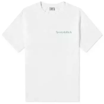 Футболка Sporty & Rich Eat More Veggies, белый