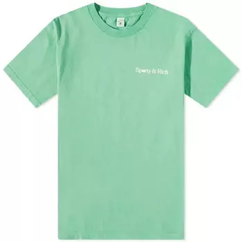 Футболка Sporty & Rich LA Racquet Club, зеленый/белый