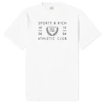 Футболка Sporty & Rich Srac, белый