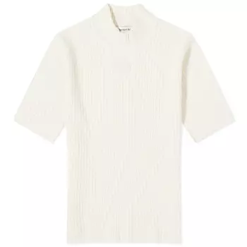 Футболка Sporty & Rich Srhwc Ribbed, кремовый