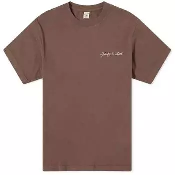 Футболка Sporty & Rich Syracuse, коричневый