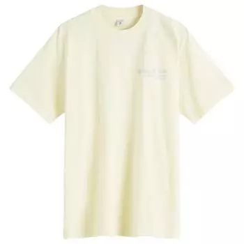 Футболка Sporty & Rich Usa Health Club T-Shirt, цвет Almond & Navy