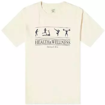 Футболка Sporty & Rich Wellness, кремовый