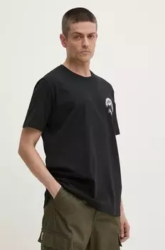 Футболка Sprayground из хлопка, черный