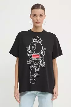 Футболка Sprayground из хлопка, черный