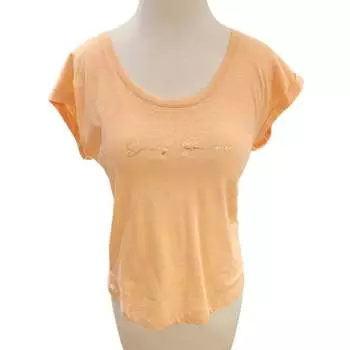 Футболка Spring Shimmer персикового цвета ESQUALO