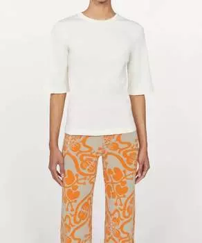 Футболка Sprint белого цвета Rodebjer