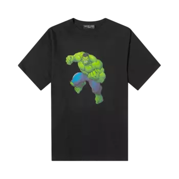 Футболка среднего кроя Balenciaga Incredible Hulk, цвет Черный